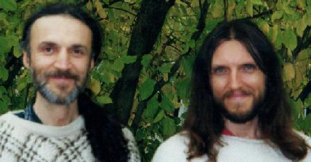 Vadim und Vissarion in Stuttgart 2000