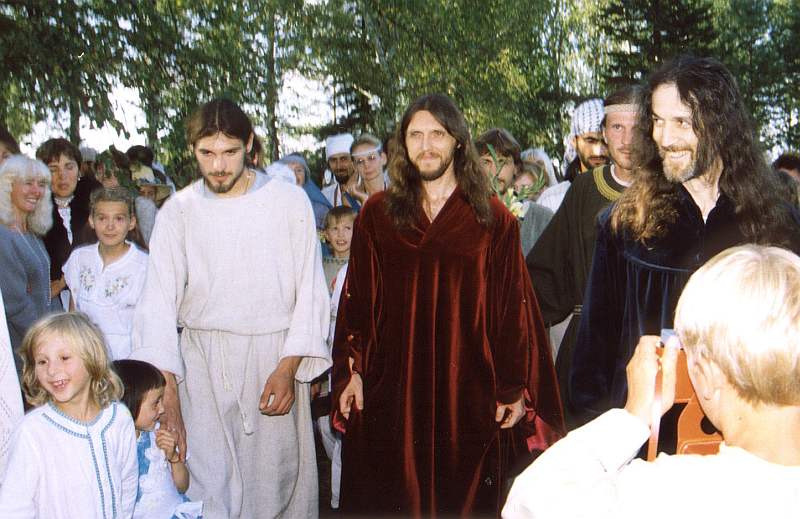 Vissarion beim Sommerfest (1999)