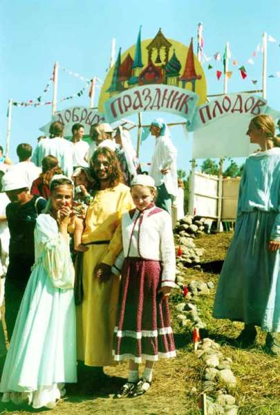 Beim Frühlingsfest (14.04.2001)